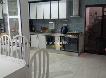 Cozinha 2 ambientes · Sobrado à venda, 161 m² por R$ 690.000,00 - Parque Novo Oratório - Santo André/SP