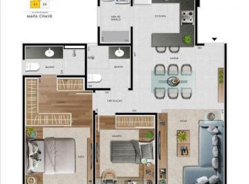 Apartamento · 67m² · 2 Quartos · Apartamento à venda - no Castelo