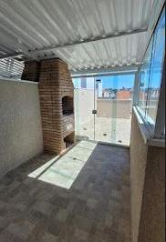 Apartamento · 84m² · 2 Quartos · 1 Vaga · Cobertura sem Condomínio NOVA com 2 Dormitórios à Venda, 84m² - Vila Junqueira, Santo André/SP.