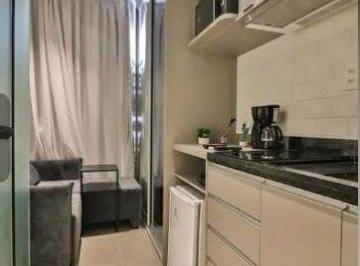 2ed699199e5b68a6326d907a1a1a35e133272e6c · Apartamento studio mobiliado com 1 dormitório à venda, 10 m² - Santa Cecília - São Paulo/SP