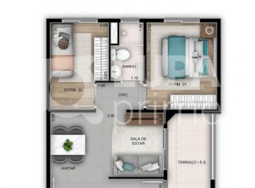 Apartamento · 49m² · 2 Quartos · 1 Vaga · APARTAMENTO COM 2 QUARTOS PARA VENDA, VILA MARIA BAIXA, SÃO PAULO