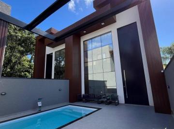 Casa · 127m² · 3 Quartos · 1 Vaga · Casa Nova Alto Padrão com Piscina Baln.Estoril em Guaratuba 3 quartos
