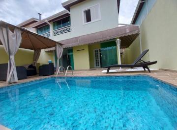 7ad51eac3a9153014aa74fe5083add474d099a76 · Casa com 3 Quartos, Suíte, Churrasqueira e Piscina privativa em condomínio - Jacareí