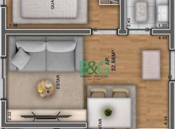 b0e5119f69ccd5b6fe7eae538511407d1157d9de · Apartamento à venda, 32 m² por R$ 247.000,00 - Vila Oratório - São Paulo/SP