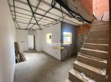 Sala/cozinha · Cobertura à venda, 107 m² por R$ 451.000,00 - Vila Cecília Maria - Santo André/SP