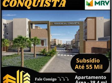 Apartamento de 2 quartos, Teresina · Residencial CONQUISTA - Novo - Lançamento - Popular - Sudeste - Financiável