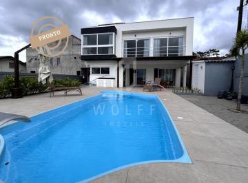 Casa de 3 quartos, Penha · JD1242 - Sobrado Semi-mobiliado com Linda Vista Mar em Penha/SC