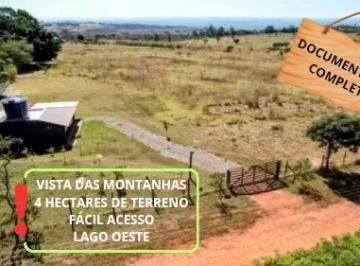 Rural , Sobradinho · Chácara com 4 Hectares, chalé e vista espetacular das montanhas no Lago Oeste 