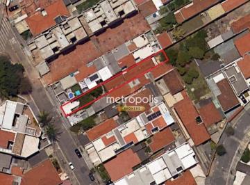 Área do Terreno · Terreno à venda, 250 m² por R$ 855.000,00 - Campestre - Santo André/SP