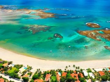 Terreno , Ipojuca · Lote 1.000m² a beira-mar da praia de Serrambi - PE