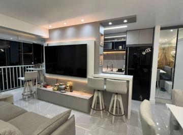 Apartamento · 56m² · 2 Quartos · 1 Vaga · Apartamento com 2 quartos, 56 m² - venda por R$ 690.000 ou aluguel por R$ 4.004/mês - Vila Rosália -