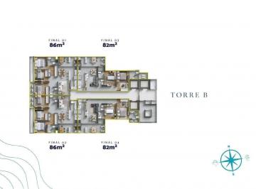 Apartamento de 2 quartos, Itajaí · Apartamento à venda na Praia Brava com 2 suítes