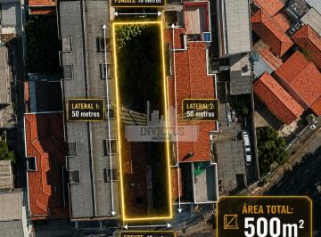 Terreno · 120m² · Terreno Residencial/Comercial à Venda, 500m² - Campestre, Santo André/SP.