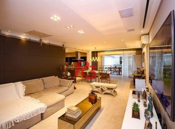 2227423a3819e6b16aec40e2173bc528e7172fe6 · Apartamento com 3 dormitórios à venda, 232 m² por R$ 3.750.000,00 - Aparecida - Santos/SP