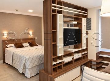 Apartamento · 26m² · 1 Quarto · 1 Vaga · Flat 28m² no Transamérica Prime International Plaza, a um quarteirão da Avenida Paulista