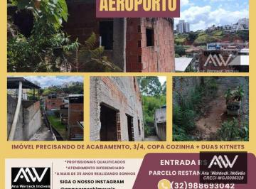 fac0c0b27cebe53a59551dc24289f1f659093884 · Casa com 4 dormitórios à venda, 140 m² por R$ 30.000 de entrada - Aeroporto - Juiz de Fora/MG