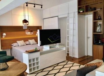dc05626586e8ec26bcf0060f6c8913646a95ed66 · Apartamento com 1 dormitório à venda, 50 m² por R$ 850.000,00 -  Alphaville - Santana de Parnaíba/SP