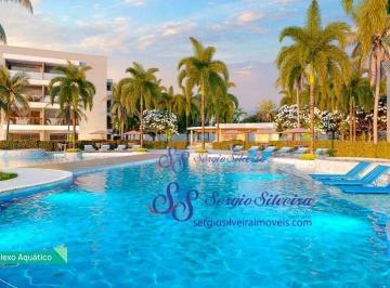 5bedfc5dc344579dfb24b04dda337f971e389d77 · Belíssimo lançamento no Porto das Dunas! Apartamento com área de lazer completa.