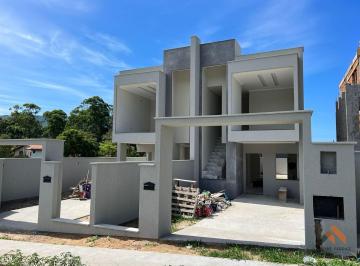 Casa · 100m² · 3 Quartos · 1 Vaga · Belo sobrado em construção no novo loteamento do bairro São João do Rio Vermelho, Florianópolis