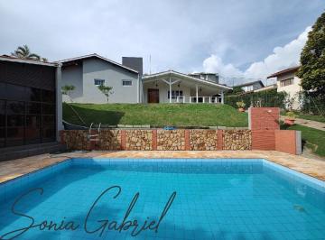 Foto 01 · Luxuosa casa à venda em Vinhedo-SP, Condomínio Marambaia: 5 quartos, 2 suítes, 2 salas, 4 banheiros,