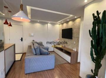 Sala  · Apartamento com 2 dormitórios à venda, 53 m² por R$ 469.000,00 - Centro - Diadema/SP
