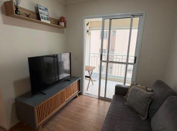 Apartamento de 2 quartos, São Paulo · Apartamento com 58 m² , com Dormitórios, 1 suíte, com 1 vaga , varanda em Santo Amaro