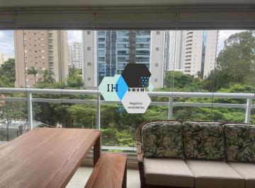 Foto 01 · Apartamento 2dorms, 2suítes, 2vagas, 107m² para locação na Cidade Monções, Oportunidade!!!!!!!!