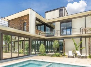 Foto 01 · Luxuosa casa de 4 quartos em condomínio exclusivo no Tamboré Jaguariúna-SP! 3 suítes, 2 salas, 6 ban