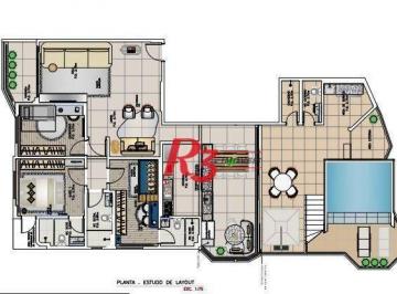 1ca1d43f0bf0cfc09856c85de859d964bc213ab2 · Cobertura com 3 dormitórios à venda, 232 m² por R$ 1.480.000,00 - Tupi - Praia Grande/SP