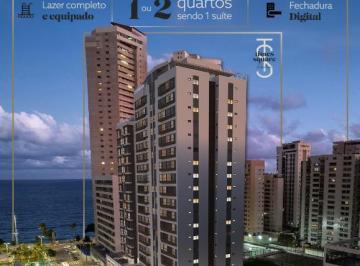 Apartamento de 1 quarto, Recife · Lançamento na Pracinha de Boa Viagem