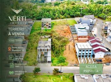 be831ffc138bef072ff1e8c3a7f5ba93d122b0c9 · Terreno à venda, 492 m² - Passo Manso - Blumenau/SC