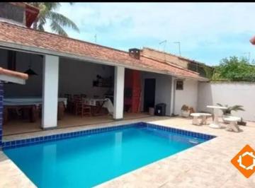 Casa · 180m² · 3 Quartos · 4 Vagas · CASA COM PISCINA E EDÍCULA APENAS 200M DO MAR EM ITANHAÉM/SP