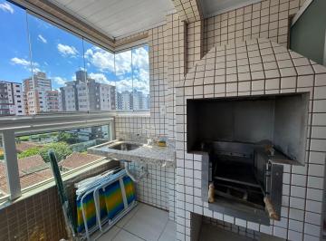 Apartamento de 1 quarto, Praia Grande · APARTAMENTO 01 QUARTO NA OCIAN COM CHURRASQUEIRA A CARVÃO, 200M DA PRAIA!!!  
