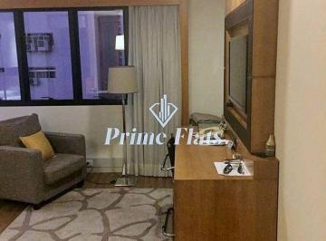 Apartamento · 29m² · 1 Quarto · 1 Vaga · Flat Disponível para Venda no Transamérica Executive Faria Lima, com 29M², 1 Dormitório e 1 Vaga