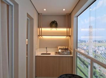 Apartamento de 2 quartos, Hortolândia · Vende-se - Apartamento de 58m² com 2 dormitórios, suíte e varanda gourmet em Hortolândia/SP.