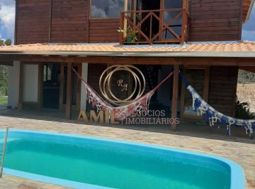 Foto 02 · RA Amil vende Chácara com 3.000 m2 - Casa Nova com 3 dormitórios - Piscina - área Gourmet - Santa Br
