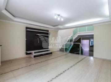 Casa · 208m² · 3 Quartos · 4 Vagas · Sobrado com 3 Quartos para Comprar, 208m² - Bairro Bangu, Santo André/SP.