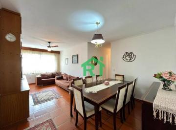 Sala · Apartamento com 3 Quartos (1 Suíte), 1 Vaga, Pitangueiras, Guarujá/SP