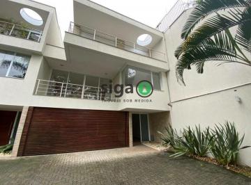 Casa · 425m² · 4 Quartos · 4 Vagas · Casa em condomínio fechado com 425 m² e 4 suítes - Brooklin Paulista