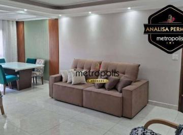 Sala · Cobertura com 4 dormitórios à venda, 196 m² por R$ 1.250.000,00 - Santa Maria - São Caetano do Sul/S