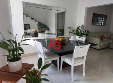 9ed52b967d1cd44dcf02b9cea5062a7f401daf41 · Sobrado com 3 dormitórios à venda, 200 m² por R$ 2.150.000,00 - Embaré - Santos/SP