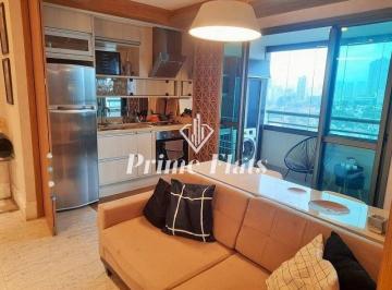 Apartamento · 49m² · 1 Quarto · 1 Vaga · Flat disponível para locação no Gran Estanconfor Veranda Berrini, com 49m², 1 dormitório e 1 vaga