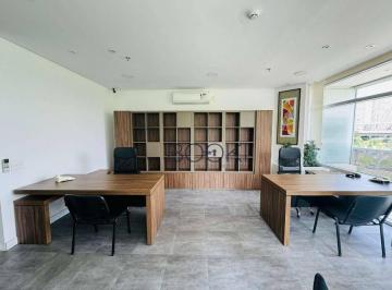 Sala principal · Conjunto comercial em andar baixo, totalmente mobiliado.