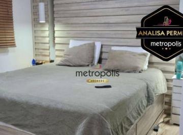 suite · Apartamento com 3 dormitórios à venda, 82 m² por R$ 990.000,00 - Fundação - São Caetano do Sul/SP