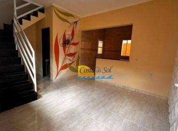 2a91541d50368cb39e147fcc6e82cb8117497485 · Sobrado com 2 dormitórios à venda, 65 m² por R$ 229.900 - Vila Atlântica - Mongaguá/SP