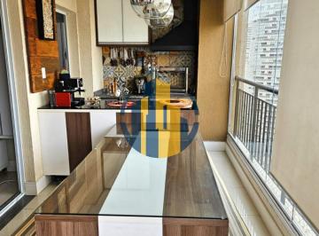 Apartamento de 3 quartos, São Paulo · VARANDA GOURMET FINAMENTE DECORADO
