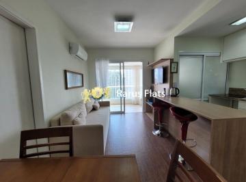 Apartamento · 47m² · 1 Quarto · 1 Vaga · Flat para locação no Brooklin - Edifício Mandarim