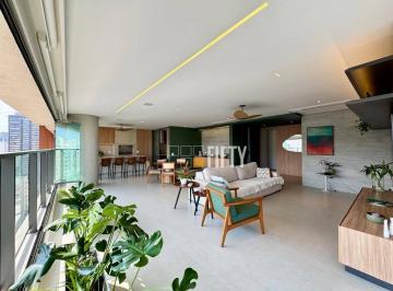 873dfbc075282cc86b43bac5adaccf2f5e16f505 · Apartamento novo à venda, com 210m², 4 suítes,, varanda gourmet  estendida, escritório e 3 vagas - C