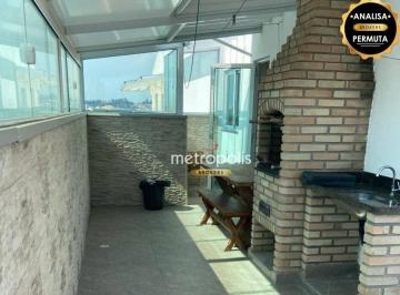 Área Gourmet · Cobertura à venda, 166 m² por R$ 849.000,00 - Parque das Nações - Santo André/SP