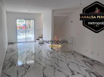 358fbe5c8c0ce488bd161f2aae11e75484d5c760 · Sobrado à venda, 120 m² por R$ 750.000,00 - Parque Novo Oratório - Santo André/SP